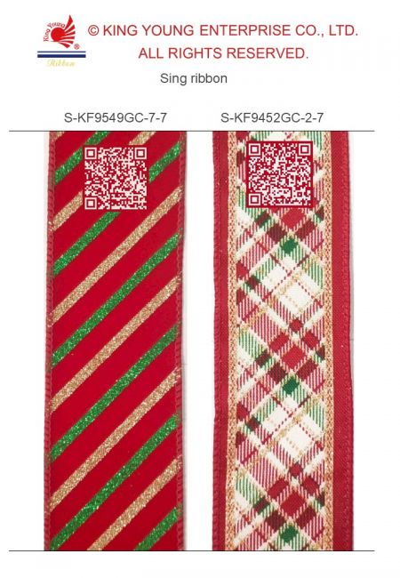 AI Sing Ribbon-Velvet Pattern